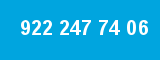 922 247 74 06 922 247 74 06